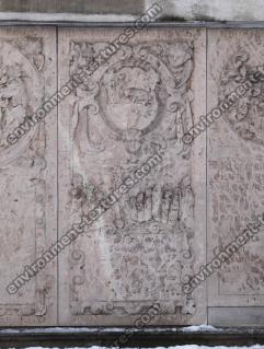 Photo Texture of Relief Ornate 0010